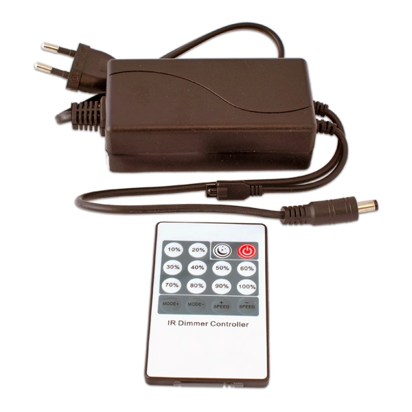Controlador y mando RGB 30A