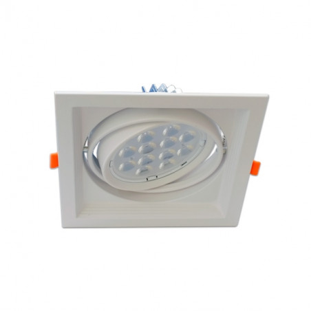 Adjustable white frame for AR111