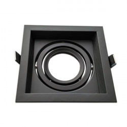 Marco orientable para AR111 color blanco