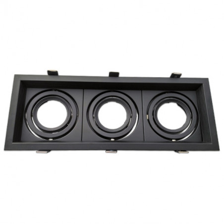 Marco orientable para AR111 color blanco Marco orientable para AR111 color blanco
