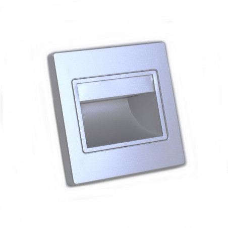 Led inwall light 1.5W silver Led inwall light 1.5W silver