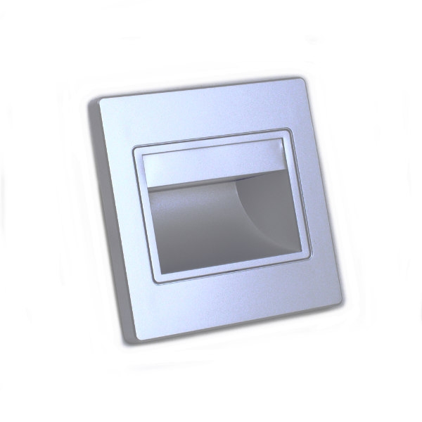 Led inwall light 1.5W silver