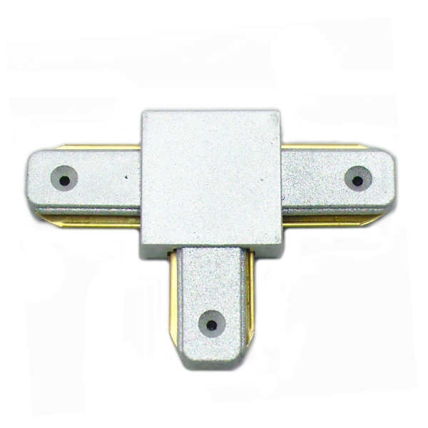 Connectable Rail Connector - "T", grey