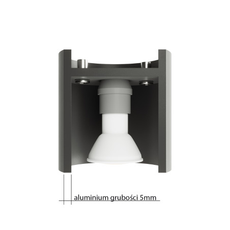 Ceiling lamp ORBIS 1 black