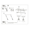 Ceiling lamp ORBIS 2 black
