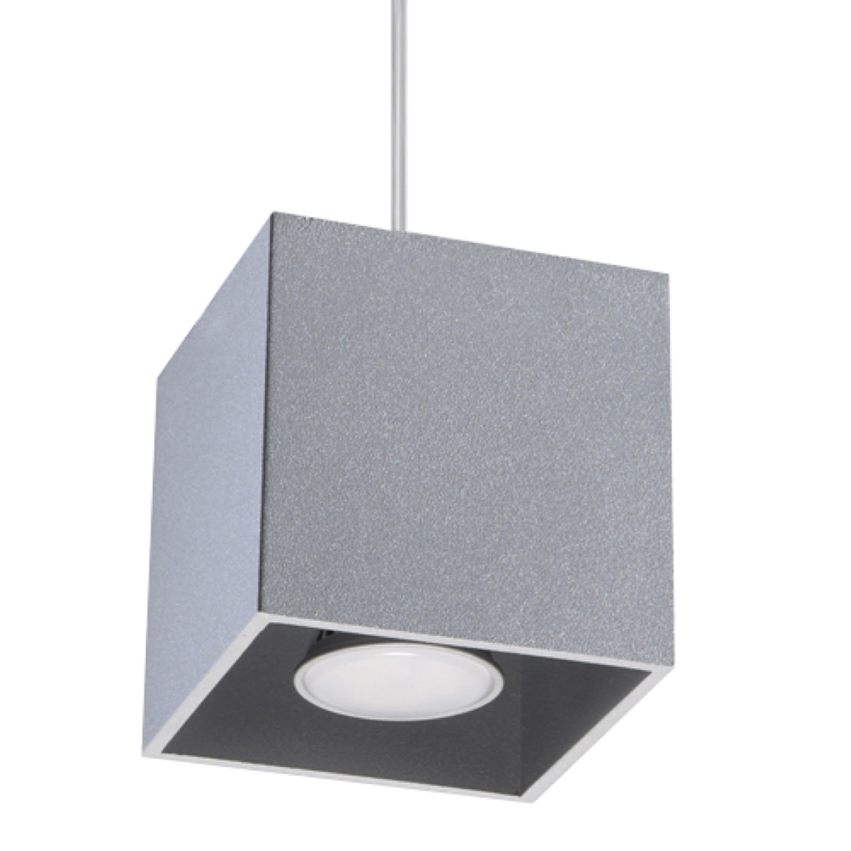 Lámpara colgante QUAD 1 gris
