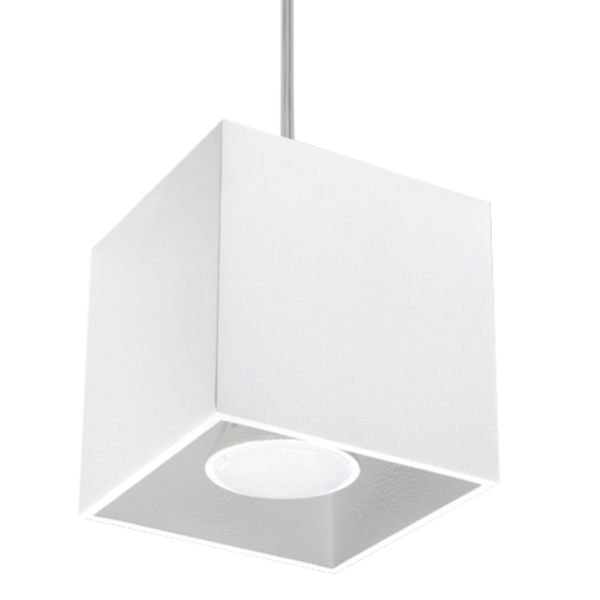 Lámpara colgante QUAD 1 blanco