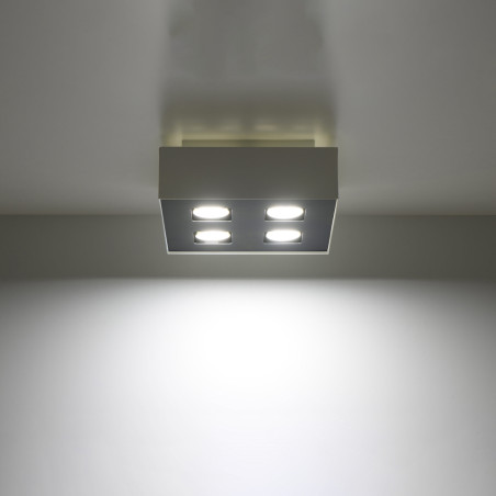 Ceiling lamp MONO 4 white