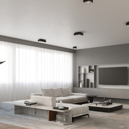 Ceiling lamp MONO 1 black