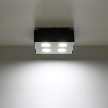 Ceiling lamp MONO 4 black