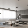 Ceiling lamp MONO 4 black