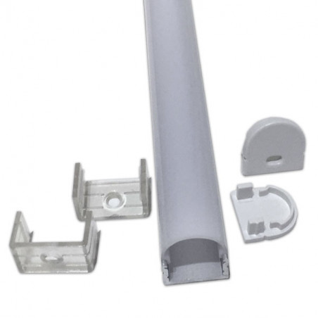 Rechteckiges Aluminiumprofil LED-Streifen 20 x 21 x 2000mm