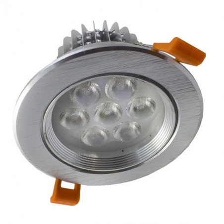 LED Downlight - Silver, 7W LED Downlight - Silver, 7W