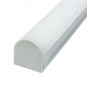 Perfil rectangular aluminio tira led 20 x 21 x 1000mm