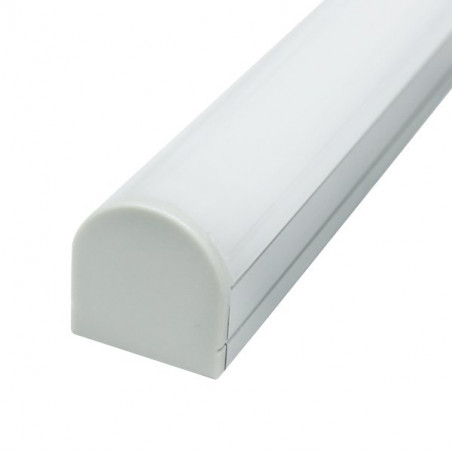 Profile for LED Strips - Rectangular, Aluminium, 20 x 21 x 2000mm