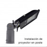 Floodlight articulated base