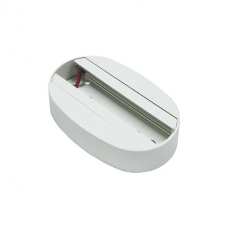 Base carril superficie pequeña color blanco Base carril superficie pequeña color blanco