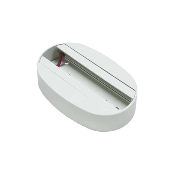 Base carril superficie pequeña color blanco