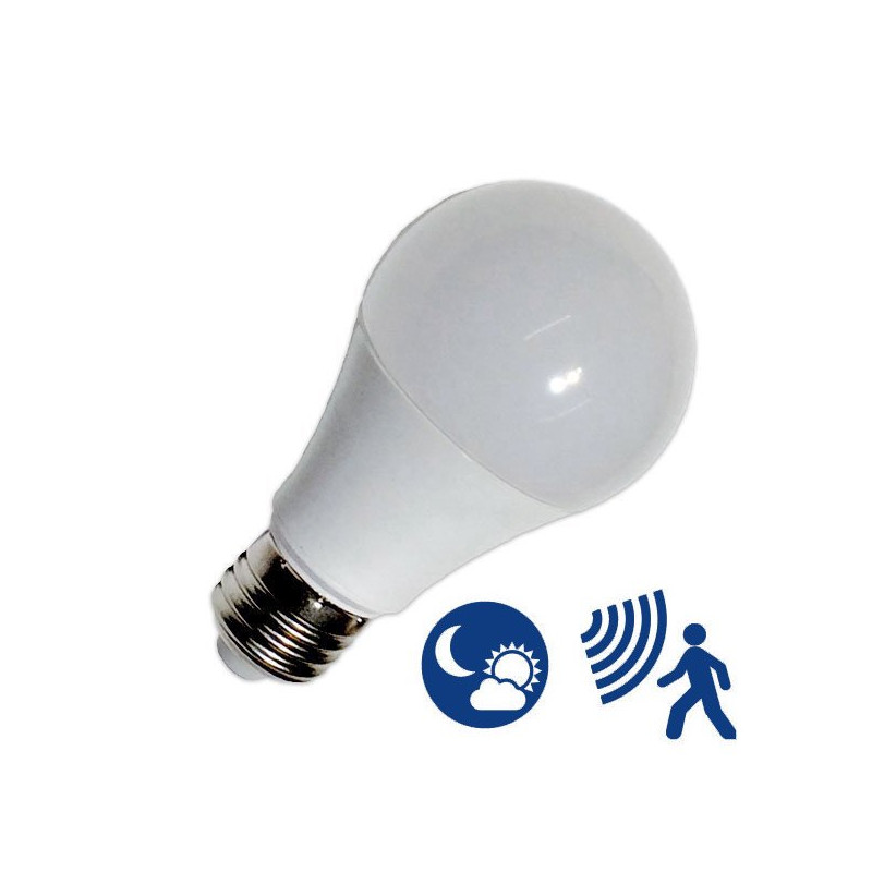 Light Bulb - E27, 7W motion + light sensor