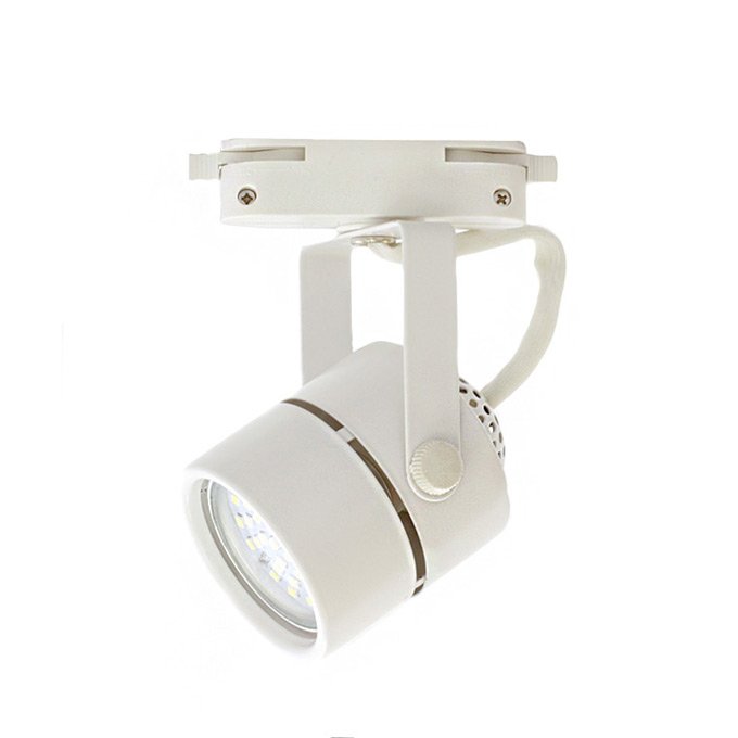 COMPACT Rail Spotlight - White, GU10 Lamps