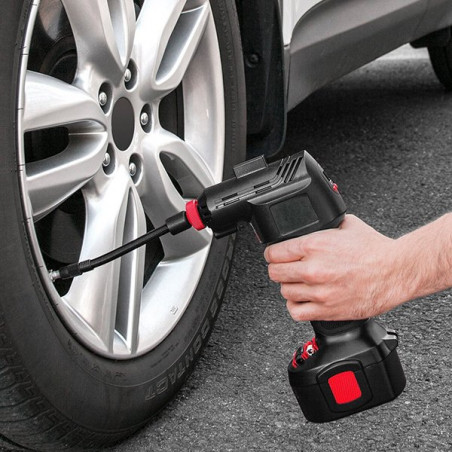 12V rechargeable tire inflator