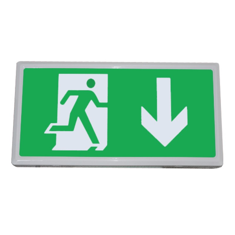 LED emergency exit sign