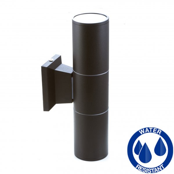 WALL LIGHT 2XGU10 BLACK