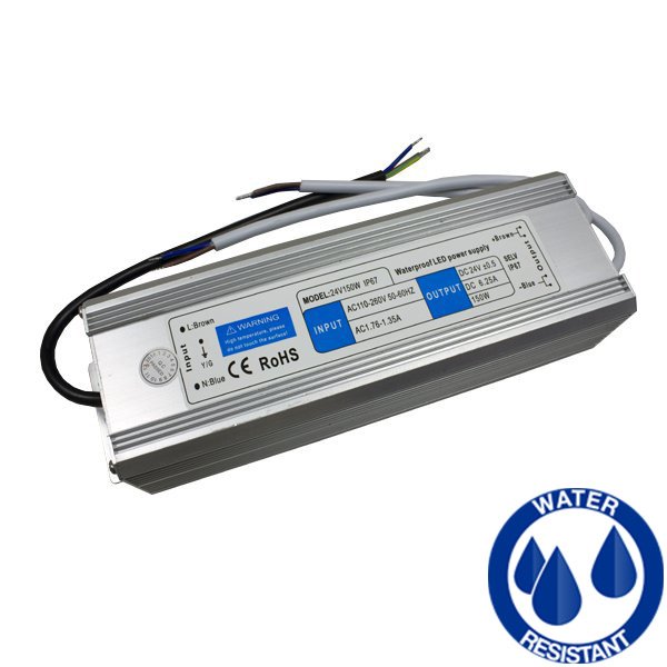 Transformer IP67 150W 24V