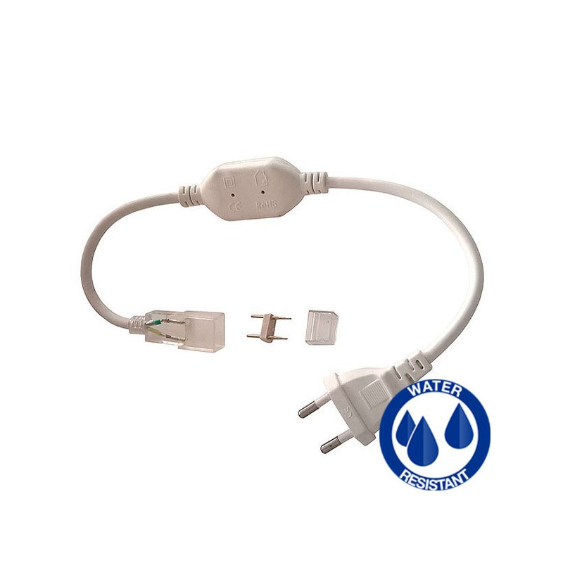 Power Plug Kit for 220V LED Strip - Type 2