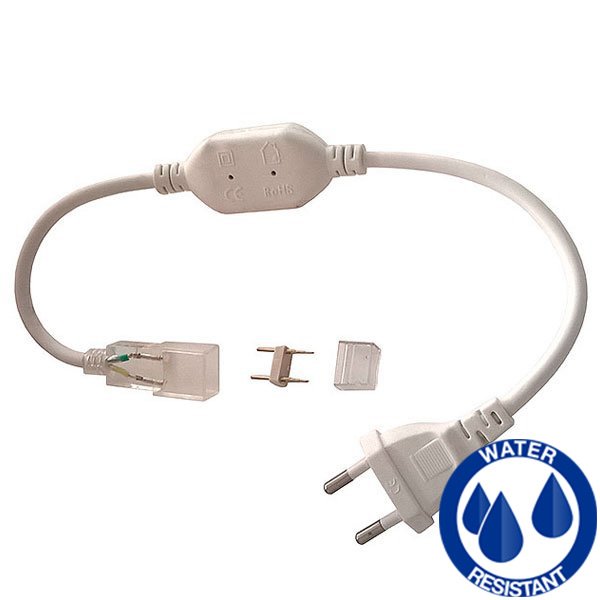 Power Plug Kit for 220V LED Strip - Type 2