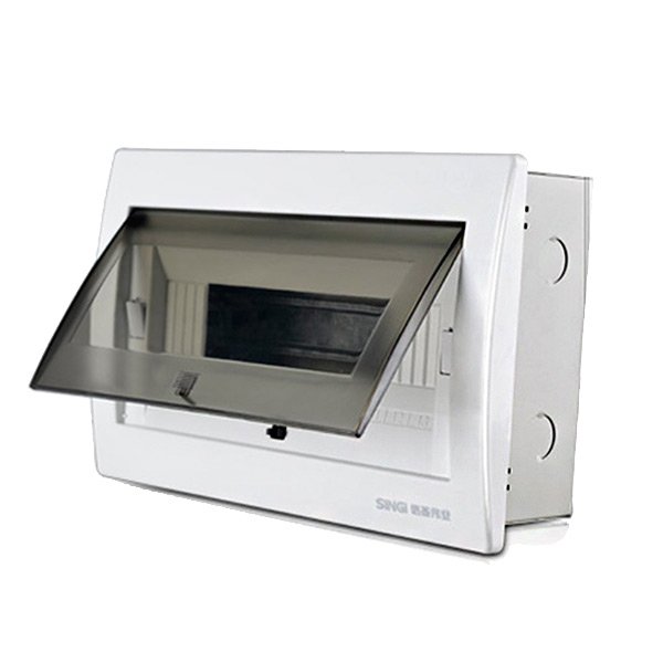 Flush mounted distribution box