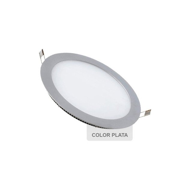 Downlight - SILVER Round 6W Panel