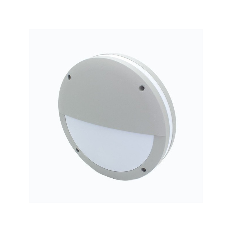 Ceiling lamp half moon aluminum IP65
