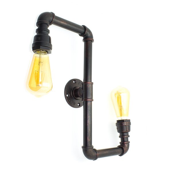 Industrial pipe wall lamp FACTORY11