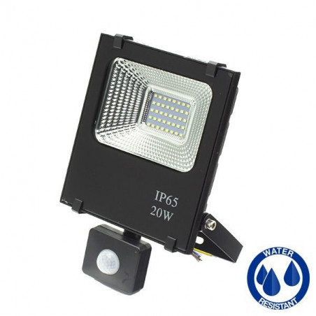 LED slim Floodlight - Presence Detector, 20W LED slim Floodlight - Presence Detector, 20W