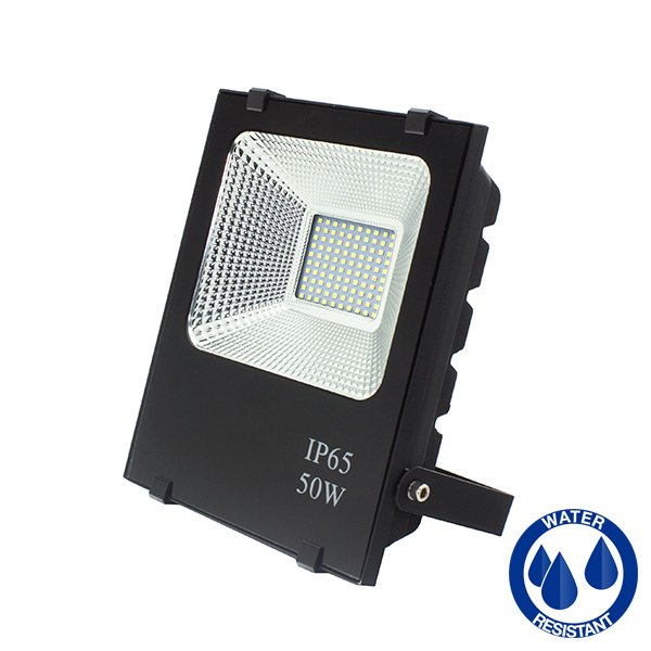 LED Floodlight - SMD, Slim, 50W