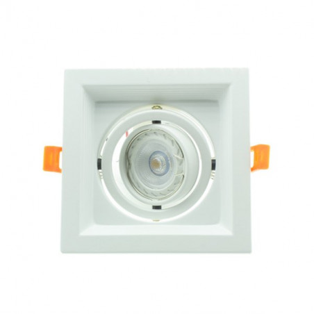 Adjustable white frame for MR16