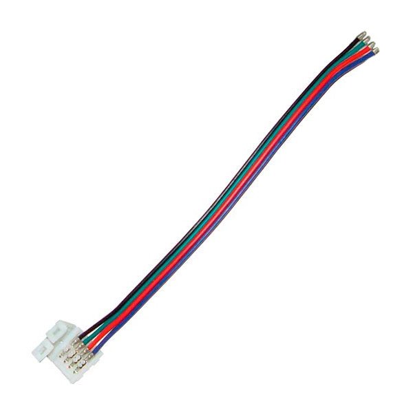 Connector Cable for RGB (4 pin) LED Strips - 10mm