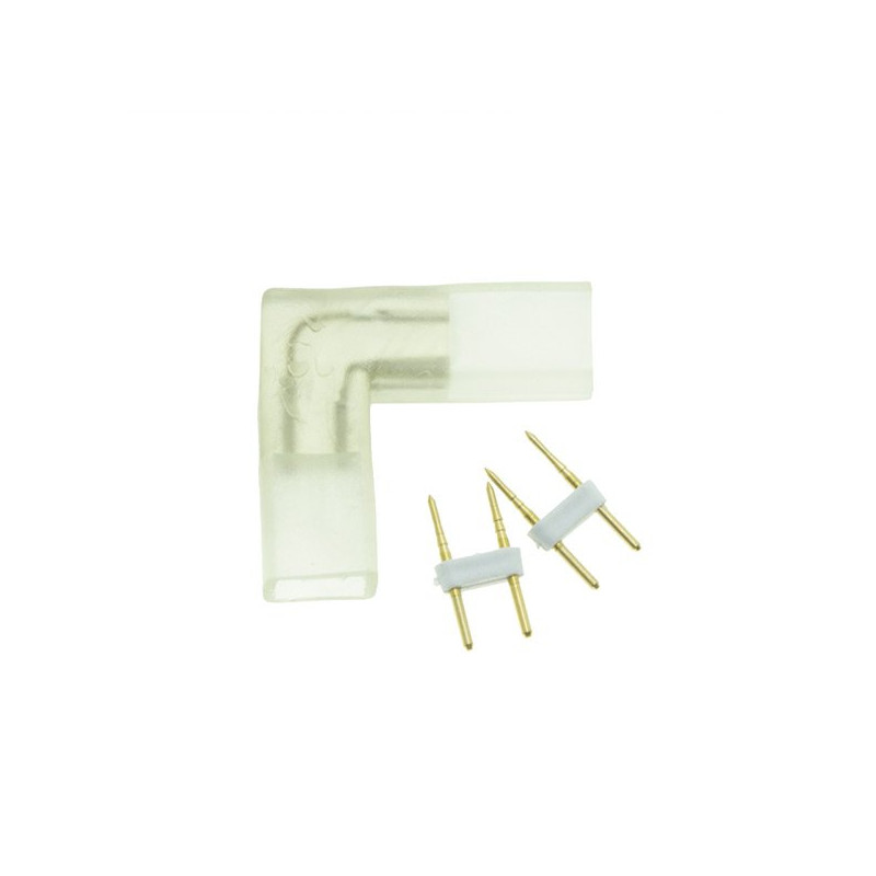 Conector en L tira LED 220V