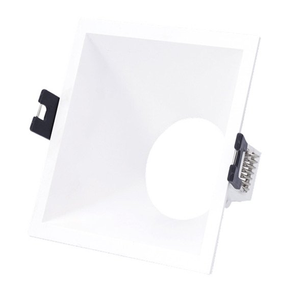 Square flush base for dichroic bulb PC series