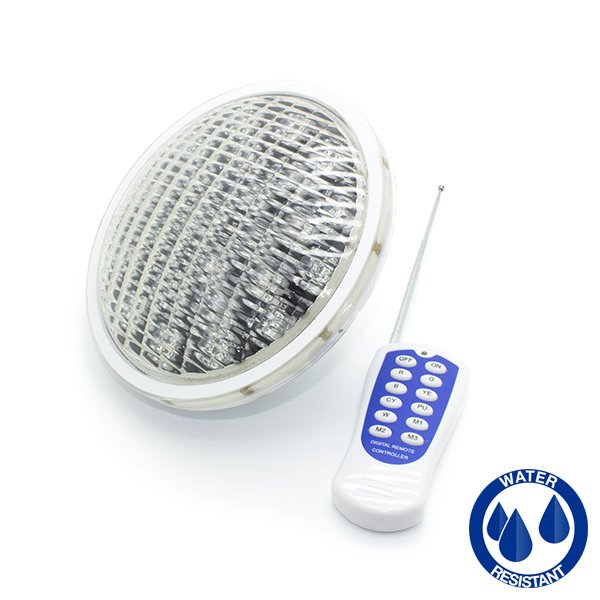 Pool light PAR56 18W RGB with remote control