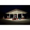 100W LED Luminaire for Gas Stations OSRAM/MEAN WELL 