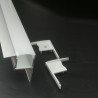 Aluminium profile led strip 2 m for false ceiling