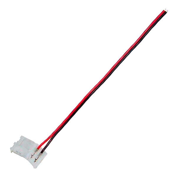 Cable conexión tira LED monocolor (2 pin)