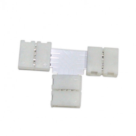 Conector en "T" tiras 12V 5050 RGB Conector en "T" tiras 12V 5050 RGB
