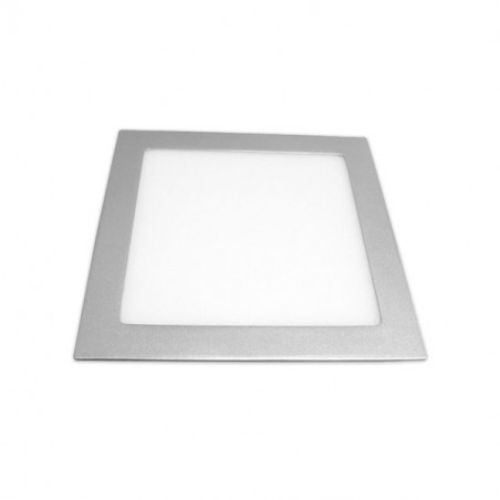 LED Downlight - SILVER Square 6W Panel