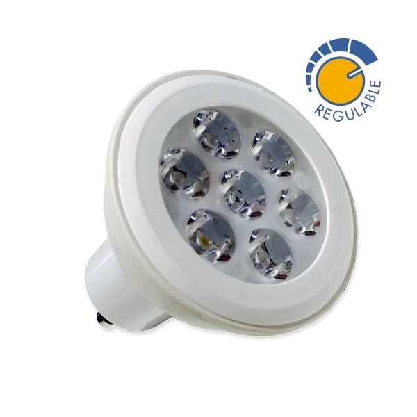 Dicróica 7W GU10 luz blanca